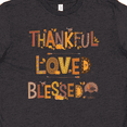 thumbnail image 4 of Inktastic Thankful Loved Blessed Youth T-Shirt, 4 of 5