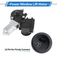 thumbnail image 4 of Front Left Driver Side Power Window Regulator Lift Motor for TOYOTA Camry 2006-2009 No.8572006200 10 Pin Car Window Glass Lift Motor, 4 of 8