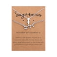 thumbnail image 1 of WREESH Douze Constellation Collier Diamant Bracelet + Collier Ensemble de Cartes Constellation Ensemble, 1 of 1