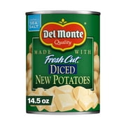 Del Monte Diced Potatoes, Canned Vegetables, 14.5 oz Can