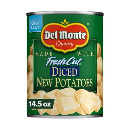 Del Monte Diced Potatoes, Canned Vegetables, 14.5 oz Can