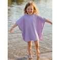thumbnail image 5 of BemeyourBBs Toddler Baby Girls Boys Swim Cover Up Swimwear Poncho Kids Swimsuit Coverup Waffle Knit Beach Bathing Suit Bathing Robe Short Sleeve Hooded Coverups Beachwear Wrap, 5 of 9
