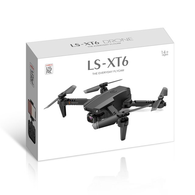 LSRC-XT6 Fotografía aérea RC Drone Presión de aire Altitud Mantener Cuadricóptero plegable Likrtyny Para estrenar