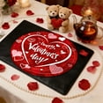 thumbnail image 4 of Uuiauoio Red Heart Valentines Day Party Decorations Plates and Napkins Sets Party Supplies Disposable Dinnerware Plates Cups Napkin Baby Shower Birthday Decorations(16 Plates), 4 of 5