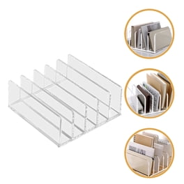 Acrylic Box RUSSELL+HAZEL Clear Acrylic File Box – Slim Organizer For ...
