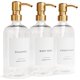 thumbnail image 1 of Set dispensador de champú y acondicionador KIBAGA Modern 600 ml x3, 1 of 8