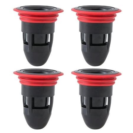 

4pcs Backflow Floor Drain Preventer Floor Anti-Odor Plug Drain Silicone Sleeve