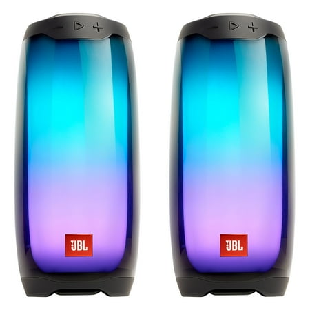 JBL Pulse 4 Portable Waterproof Bluetooth Speakers with JBL PartyBoost - Pair