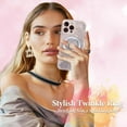 thumbnail image 3 of Magnetic Phone Ring for MagSafe Grip [Super Magnet] Stylish Twinkle Ring Holder Stand with, magsafe pop Socket, Mag Safe Accessory for iPhone 16/15/14/13 Pro Max Plus, 3 of 4