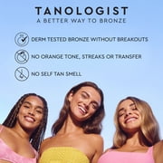 Tanologist Clear Self Tan Mousse Medium Dark with Hydrating Ingredients 150ml
