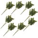 thumbnail image 1 of Hojas artificiales de seda,Flores artificiales,Hojas de eucalipto artificiales,follaje verde,follaje artificial,Accesorios para ramos de flores,Decoración de adornos de flores.,Arreglo, 1 of 7