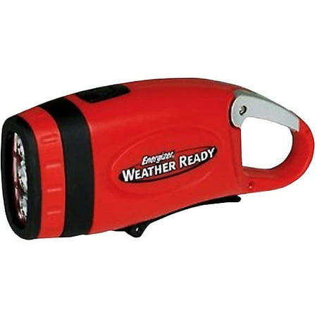 Energizer Weather Ready Carabiner Crank LED Flashlight