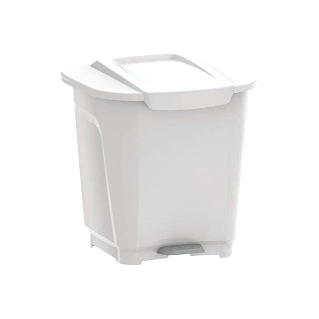 Tramontina - Basurero T-Force, Contenedor Cocina, Polipropileno, Capacidad 50 litros, Color Blanco