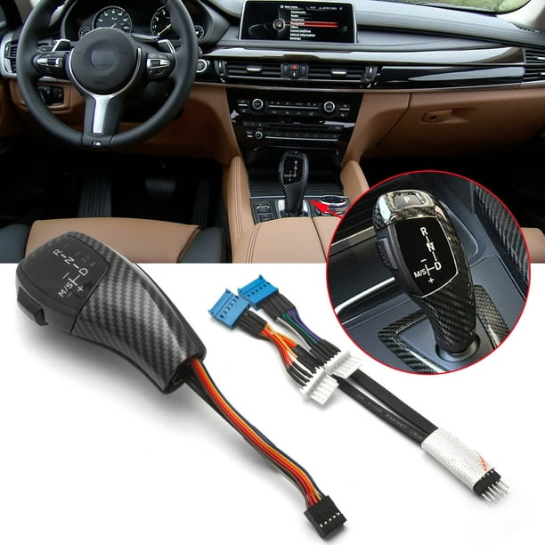 spids smugling lighed Xotic Tech F30 Style Car Gear Shift LHD Automatic LED Gear Shift Knob  Retrofit Accessories Kit Fit for BMW E90 E91 E92 E93 E81 E84 E87 E89 -  Walmart.com