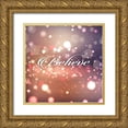 thumbnail image 1 of Robinson, Tamara 20x20 Gold Ornate Wood Framed with Double Matting Museum Art Print Titled - Believe, 1 of 4
