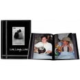 thumbnail image 2 of Pioneer Photo Album Sewn Leatherette Live, Laugh, Love Brag Album, Holds 36 4x6" Photos, 1 Per Page, Black, 2 of 2
