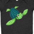 thumbnail image 4 of Inktastic Sea Turtle with Swirls Boys or Girls Baby Bodysuit, 4 of 5