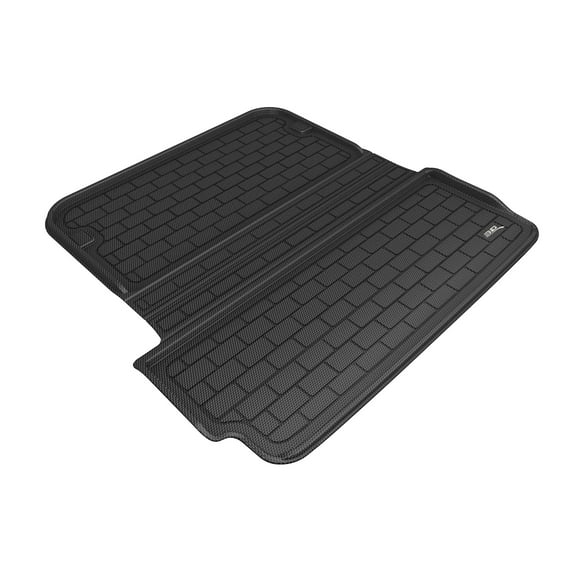 3D MAXpider Custom Fit Kagu Cargo Liner (Black) Compatible with Tesla Model X 2016-2017 (Not Fit 5-Seat) - Cargo Liner