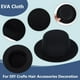 thumbnail image 4 of 12 mini sombreros formales negros de 3 estilos, base para tocado, decoración para el cabello hecha a mano. ID: 3.2/2/1.1 pulgadas., 4 of 7