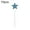 Sky Blue, variant on UDIYO 10Pcs Five-pointed Star Shaped Glitter Cake Topper Party Dessert Cupcake Decor