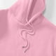 thumbnail image 4 of Pop cazadora para niña Hooded Sweatshirt,Soft Streetwear Pullover,Cute Long Sleeve Hoodie for Fall Winter Unisex （Pink）, 4 of 4