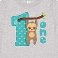 thumbnail image 4 of Inktastic Baby Sloth 1st Birthday Boys or Girls Baby T-Shirt, 4 of 5