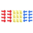 thumbnail image 2 of Crimp Electrical Cable Snap, Insulation Quick Connector, Safe Beautiful Home Appliances Electrical Controls Power Supplies For Electrical Wires Blue Red And Yellow, 2 of 8