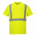 thumbnail image 2 of Portwest S190 High Visibility Comfort Pocket T-Shirt Yellow, Large, 2 of 2