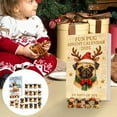 thumbnail image 6 of hulanddfd 2025 Pug Advent Calendar - Christmas Countdown Calendar with 2D Xmas Decorative Pendant 24 Days of Surprises Holiday Gift for Family, 6 of 6