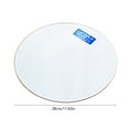 thumbnail image 3 of Digital Bathroom Scale with USB Rechargeable Glass Platform, 400 lb/180 kg Capacity, 50 g Accuracy, Built-In Temperature Display for Home Weight, 3 of 6