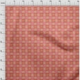 thumbnail image 4 of oneOone Polyester Spandex Rust Brown Fabric Floral Craft Projects Decor Fabric Printed By The Yard 56 Inch Wide, 4 of 4
