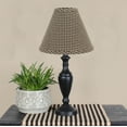thumbnail image 5 of Newbury Gingham Black 12" Bulb Clip Fabric Lamp Shade by Raghu, 5 of 5