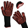 thumbnail image 2 of Guantes ignífugos, 1 par de guantes ignífugos resistentes al fuego, guantes resistentes al calor, funcionalidad versátil, 2 of 8