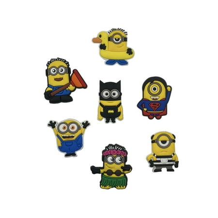 

Cartoon Croc Charms Shoe Charms Decorations 7pcs Set