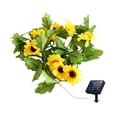 thumbnail image 2 of Dpityserensio Yard Solar Lighting Outdoor Garden Decorated with Rattan Lanterns Beautiful Sun Flower Hanato 2M 40 LED Decorative String Lights, 2 of 8