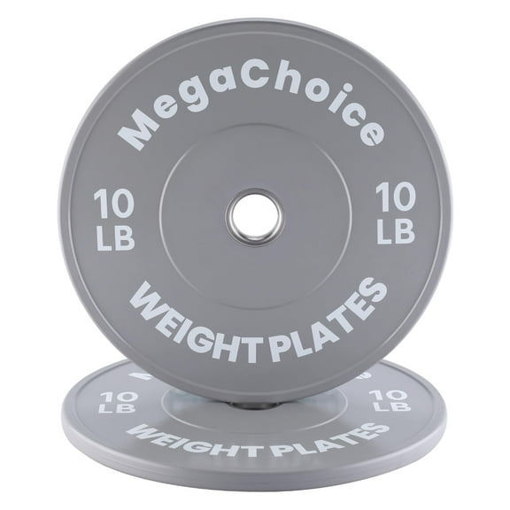 Danolapsi Colored Bumper Plates, 2 Inch Rubber Bumper Weights Plate for Barbell, Standard Strength Training Plates for Weightlifting,2pcs