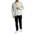 thumbnail image 6 of Jack & Jones Perfect Melange Overshirt, Grey, 6 of 7