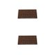 thumbnail image 1 of Toystoory Moldes de Fondant para cocina, 26 letras en inglés, molde en relieve, herramientas de decoración de pasteles, número antiadherente, Café 2piezas, 1 of 6