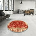 thumbnail image 3 of Ahgly Company Indoor Rectangle Abstract Orange Abstract Area Rugs, 2' x 3', 3 of 6