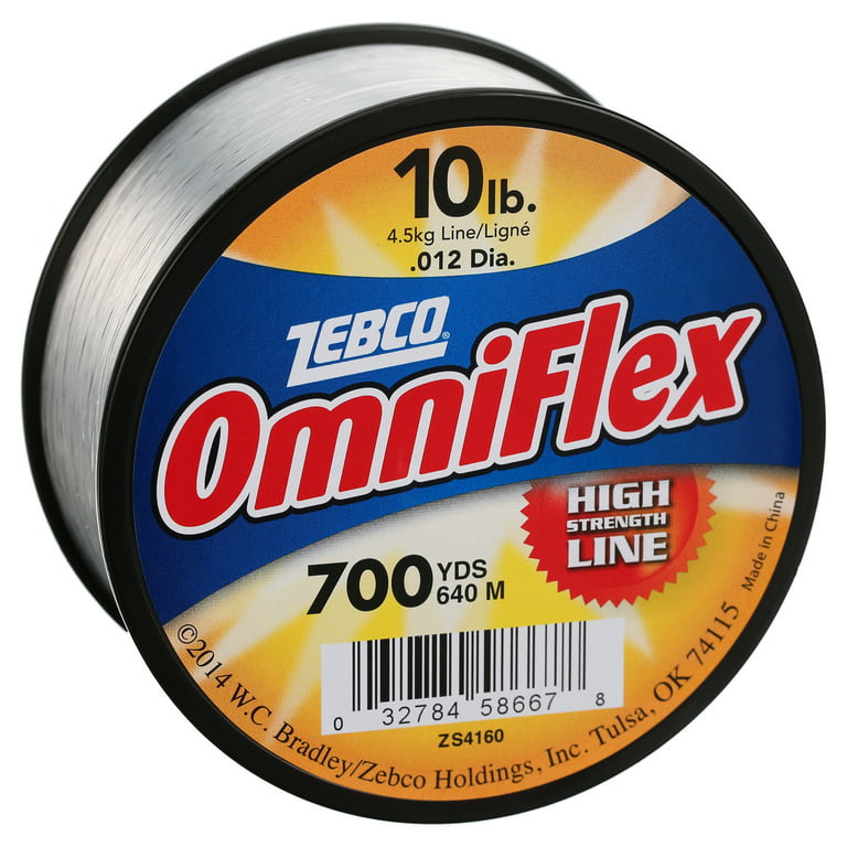 Zebco Omniflex Monofilament Fishing Line, 10-Pound Tested 