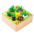 thumbnail image 2 of Juguete de Montessori para Bebés de Zanahorias Forma Y Tamaño Juguete de Aprendizaje de Clasificación Baoblaze Cosecha de la zanahoria Puzzle, 2 of 7
