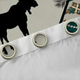 thumbnail image 4 of Feelyou Moose Elk Black Out Curtains, Aztec Triangle Curtains Pack of 2 (42x63 Each), 4 of 6