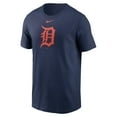 thumbnail image 2 of Men's Nike Navy Detroit Tigers Fuse Large Logo T-Shirt, 2 of 3