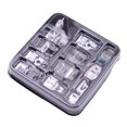 thumbnail image 4 of Leyfeng Sewing Machine Presser Feet Set 11pcs Professional Sewing Crafting Presser Foot for Janome Brother Singer Sewing Machine Parts & Accessories Blind Stitch Darning Presser Feet Kit, 4 of 8