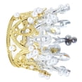 thumbnail image 2 of 1PC Mini Crown Cake Topper Crystal Pearl Tiara Children Hair Ornaments, 2 of 9