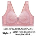 thumbnail image 5 of Multisize Breathable Bralette Soft Thin Female Sexy Lingerie Comfort for Women Underwear Plus Size Bra Wire Free NUDE STYLEB-44, 5 of 8