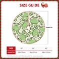 thumbnail image 2 of Fuzoiu Cute Frog Print Christmas Tree Skirt,Xmas Christmas Decorations,Xmas Tree Mat for Farmhouse Holiday New Years Home Party Decor Tree Rugs-36", 2 of 6
