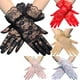 thumbnail image 2 of XmhyTop Guantes de encaje blanco, diseño exquisito, muy adecuados para mujeres, 1 par, 2 of 5