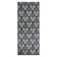 thumbnail image 2 of RUGSOTIC CARPETS HAND KNOTTED SILK AREA RUGS - 2'6''x10', Runner, Gray Black, Floral Modern Design, High Pile Thick Handmade Anti Skid Area Rugs for Living Room, Bed Room (NS1221), 2 of 5