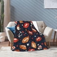 thumbnail image 7 of Football Blanket Football Throw Blanket Super Soft Plush Flannel Fleece Bedding Footballs Gifts for Boys Girls Men Women Lovers Adults Stuff for Couch Sofa Bed Room Decor 40"X50", 7 of 7